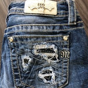 MISS ME Signature Bootcut Jeans Size 28